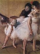 Edgar Degas Dance examination oil painting